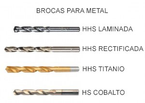 Tipos de Brocas. Descubre cuál debes utilizar según el material.