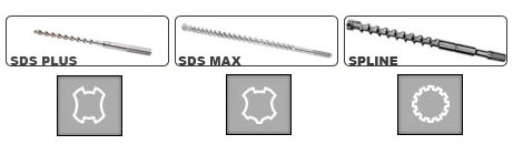 Juego de brocas de aleación, broca de perforación de de pared triangular  roscada, orificio de perforación para taladro eléctrico para madera de de  cerámica de vidrio 7 piezas Cola broca de carburo